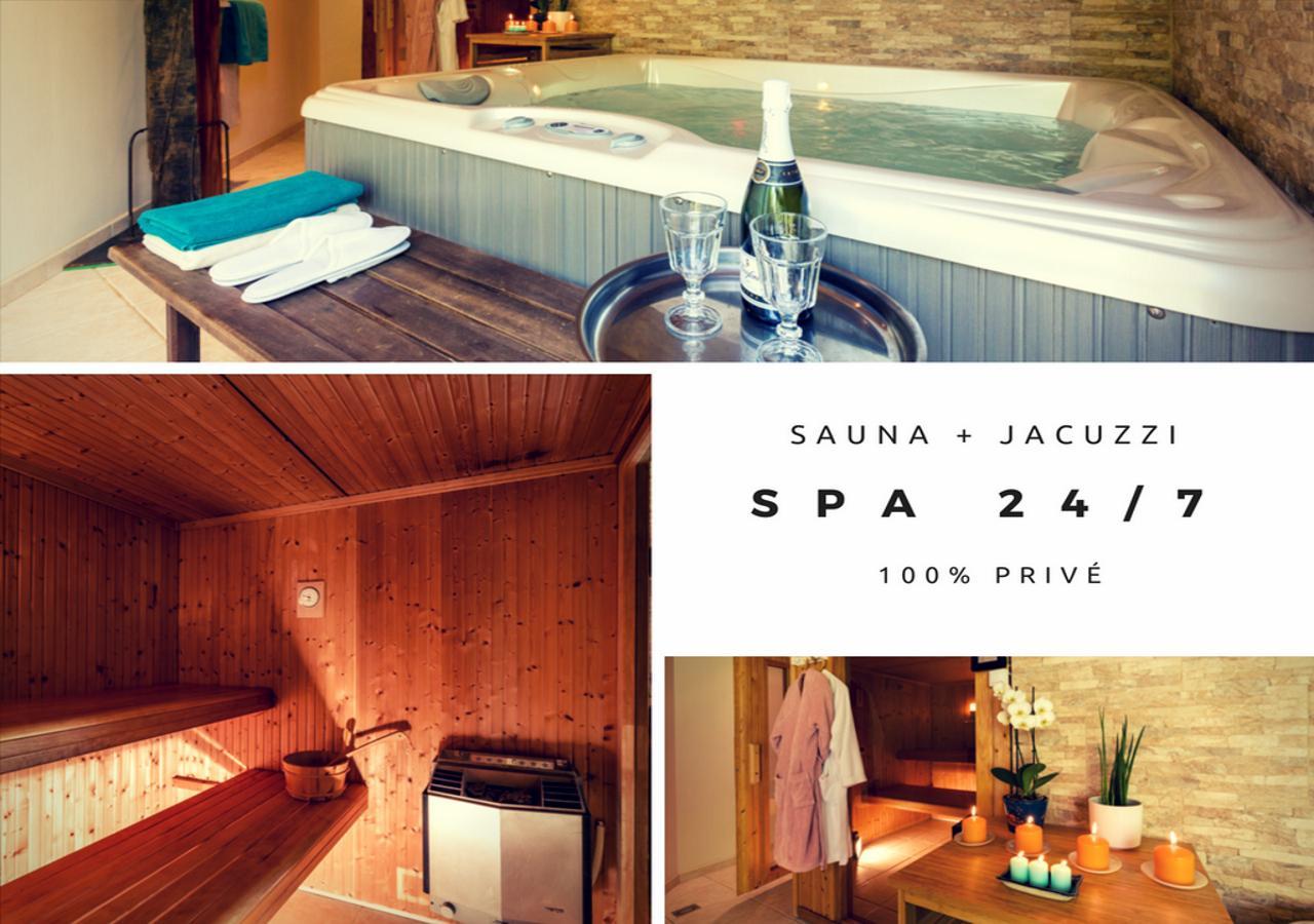 Sauna - Jacuzzi - 100% Prive - L'Estantada Linxe Zewnętrze zdjęcie